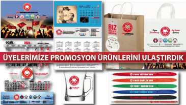 Üyelerimize Promosyon Ürünlerini Ulaştırdık