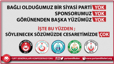 YURT SENDİKALARINA ÜYE OL