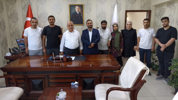 YURT – Eğitim Sen’den ERTOSUN’a Hayırlı Olsun Ziyareti.