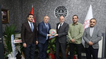 Van İl Millî Eğitim Müdürüne Hayırlı Olsun Ziyareti