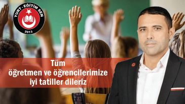 Genel Başkanımız Hakan ÇELİKSOY’dan 15 Tatil Mesajı