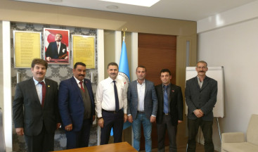 Antalya İl Milli Eğitim Müdürü ARSLAN’ı ziyaret ettik