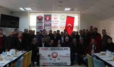 YURT Sendikaları Aydın ili ziyareti gerçekleştirdik