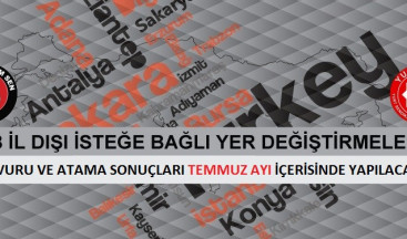 MEB 2020 Yılı İl Dışı Yer Değişikliğine İlişkin Duyuru