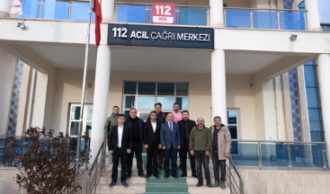 Hakan ÇELİKSOY ve Yönetiminden 112 Acil Çağrı Merkezine Ziyaret