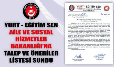 2025 Yılı “Aile Yılı” Talep ve Önerilerimiz