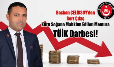 Kuru Soğana Mahkûm Edilen Memura TÜİK Darbesi!