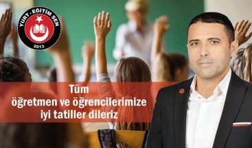 Genel Başkanımız Hakan ÇELİKSOY’dan 15 Tatil Mesajı